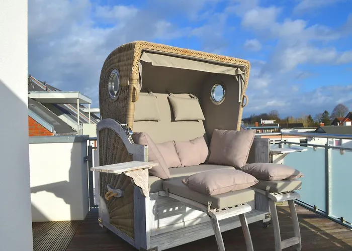 Penthouse Meerzeit Kellenhusen mit Strandkorb