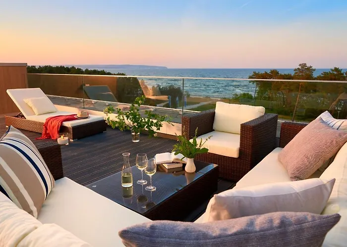 Strandresort Prora - Penthouse 504 mit Meerblick und Sauna